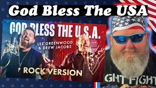 Lee Greenwood Drew Jacobs  God Bless The USA Rock Version  BPD Reacts [upl. by Tabib187]