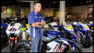 Valentino Rossi talks about his Yamaha YZRM1 from 2004 to 2009 part 2 of 2 [upl. by Adiesirb942]