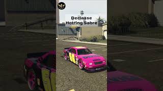 Declasse Hotring Sabre  GTA 5 Online gta5 gta shorts [upl. by Dlonyer]