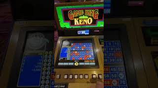 Game King KENO Gold Coast Casino LAS VEGAS goldcoastcasino Keno Slots [upl. by Cassandry466]