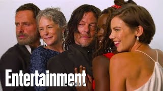 Dead amp Loving It The Walking Dead Celebrates 100 Episodes  Cover Shoot  Entertainment Weekly [upl. by Annekim687]