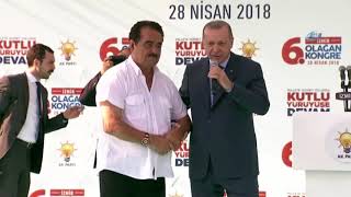 Cumhurbaşkanı Erdoğan İbrahim Tatlıses’i Sahneye Davet Etti [upl. by Artcele]