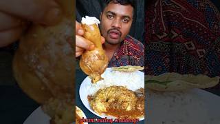 mutton chusta eating mutton muttonchusta mukbang shortvideo muttoncurry [upl. by Delanty470]