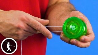 How to Put a String on a Yoyo and Adjust it for Play [upl. by Uhej813]