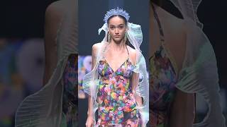 swimwear fashion show bikini balenciaga beachwear swimsuit tiktok trending model [upl. by Qahsi82]