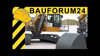 Liebherr LH 60 C New Material Handler Walkaround  CONEXPO [upl. by Alhan854]