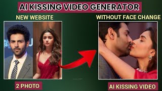 Ai Kissing Video Generator  2 Photo Kissing Video  Ai Kissing Video Kaise Banaye full tutorial [upl. by Jabon]