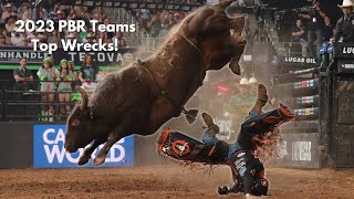 Guts and Glory The Most Unforgettable Wrecks of the 2023 PBR Teams Season [upl. by Llenrev]