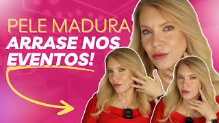 Tutorial Maquiagem Pele Madura Dicas para um Look Elegante em Eventos 2024 Passo a Passo [upl. by Aiem]