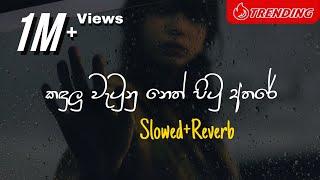 Kandulu Wetunu Neth  කඳුලු වැටුනු නෙත් SlowedReverb [upl. by Kidder]