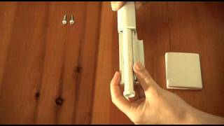 PATIO DOOR GUARDIAN  How to install with keeper plate [upl. by Ynaffik293]