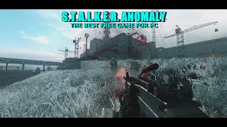 Winter CHERNOBYL NPP  Epic Game STALKER Anomaly [upl. by Hoopen]