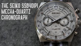 The Seiko SSB401P1 MechaQuartz Review [upl. by Annil]