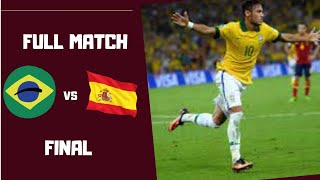 BRASIL X ESPANHA  FULL MATCH  FINAL [upl. by Einahteb]