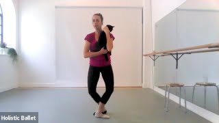 How to do jeté glissadejeté ballet class tutorial beginner level [upl. by Gussie]