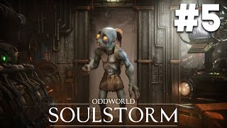 ODDWORLD SOULSTORM PS5 Gameplay Walkthrough Part 5  PHAT STATION Level 6 [upl. by Ainaj443]