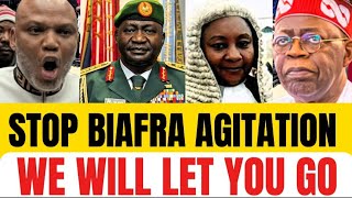 Stop Biafra Agitation We Will Let You Go  Nigeria Government Tells Nnamdi Kanu [upl. by Orelie]