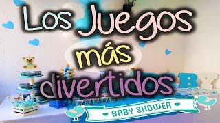 JUEGOS para BABY SHOWER  Divertidos [upl. by Keeryt]