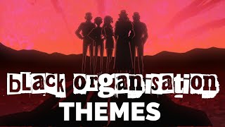 Detective Conan All Black Organisation Themes 1996  2020 [upl. by Tegdig]