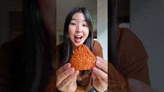 Trying the VIRAL KIMCHI CHEESE RICE BALLS viralfood foodie koreanfood [upl. by Noreg833]