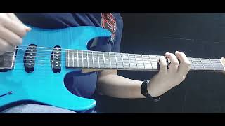 Free Jam Metal playing Ibanez MMN1 [upl. by Nollie]