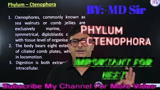 PhylumCtenophora ByMD Sirtrending viral neet aiims mbbs motivation neet2024 [upl. by Noside]