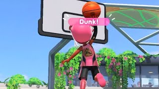 Trust me 2pointers are still relevant in Switch Sports Basketball [upl. by Keelia]