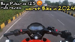 New 2025 ns125 Ride Review Worst Bike in sugmunt😡 mzbiker ✅ [upl. by Rein]