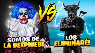 LOS PAYASOS de la DEEP WEB vs LOS PIKI TOROS 😰 Gta Rp [upl. by Bound]