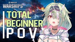 First time playing World of Warships  Total beginner POV [upl. by Ahsiuqram]