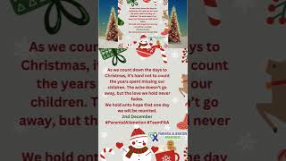 2nd December Alienated Parents and Christmas shorts Christmas parentalalienation [upl. by Pallua]