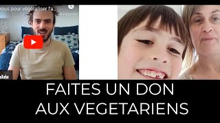 Maman végétarienne enfant content pour linstant [upl. by Sivlek]