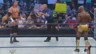 Triple H vs Shelton Benjamin 13 [upl. by Dublin623]