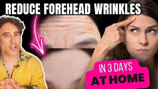 EASILY SMOOTH DEEP FOREHEAD LINES AT HOME INEXPENSIVELY [upl. by Amatruda]