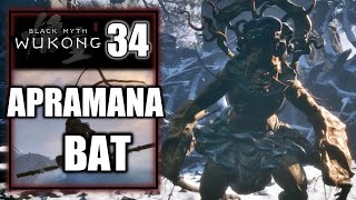 Black Myth Wukong  Apramana Bat Boss Fight  Turtle Tear  Playthrough Part 34 [upl. by Enilorak735]