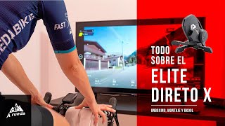 🚴‍🚴‍🏡 Nuestro NUEVO RODILLO INTELIGENTE Elite Direto X y la App Bkool 2020 [upl. by Angelina]