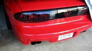 Borla LT1 Trans Am DMH Performance Cut out CC306 [upl. by Trill]