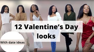 Valentines Day Lookbook 2022  DATE IDEAS [upl. by Ahsinirt614]