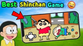 Playing Shinchan Game 😱  😂 Funny Game [upl. by Nuncia]