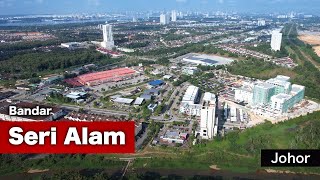 Bandar Seri Alam  Development 2024 amp Hospital Pasir Gudang [upl. by Navad]