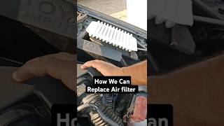 Air filter replacement carrepairexpert carmaintenance [upl. by Aihtiekal]