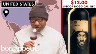 Sommelier Tries 20 Red Wines Under 15  World of Wine  Bon Appétit [upl. by Karry]