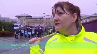 NHS workers explain why theyre on strike [upl. by Arakat482]