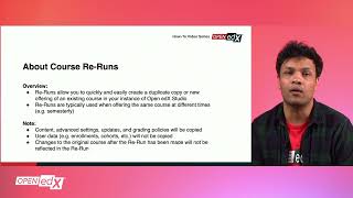 How To ReRun an Open edX Course [upl. by Hpejsoj958]