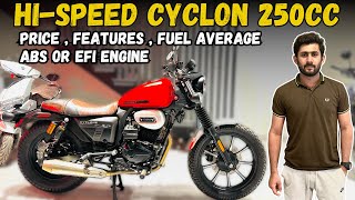 Hi speed Cyclone 250cc Review  Price  Fuel Average  Car Cop [upl. by Omor]