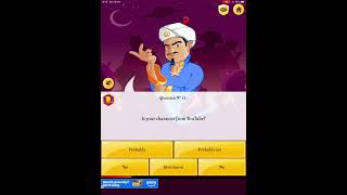 Can the akinator guess paintbrush from II [upl. by Nedyah]