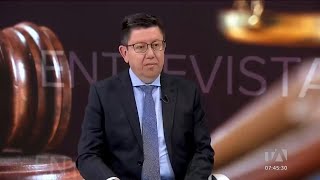 Rafael Oyarte No vamos a tener un sistema institucional con la Constitución de 2008 [upl. by Cohdwell]