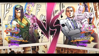 quotIntense Fight REMATCHErmes vs Kosaku  JoJos AllStar Battle R PS5 Gameplayquot [upl. by Holman859]