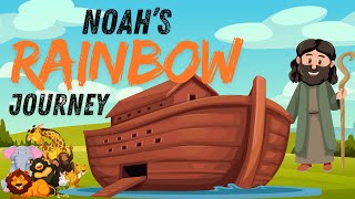 Noah and the Ark Song with lyrics Bible Songs for Kids  Christian video for babies [upl. by Hurlbut803]