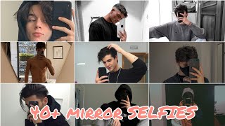 40 Mirror SelfiePoses for boys  Photo Ideas for Boys  Aesthetic Photo Ideas [upl. by Rhiamon342]